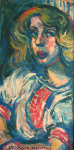 Gisela Habermalz - J589 - Portrait einer jungen Frau
