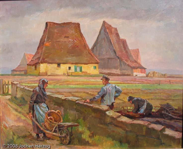 Hans Oertle - J692 - Bauernhaus
