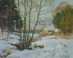 Karl Roeger - J1124 - Fränkische Winterlandschaft